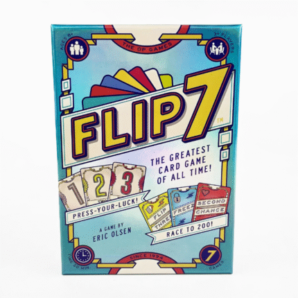 FLIP 7 Card Game - Press-Your-Luck Strategy Fun for 3-7 Players